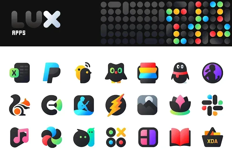 LuX IconPack screenshot 3