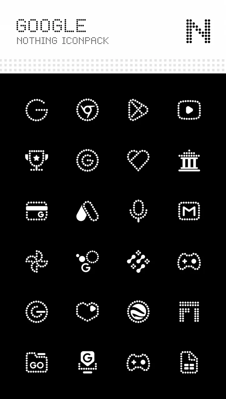 Nothing Icon Pack screenshot 4