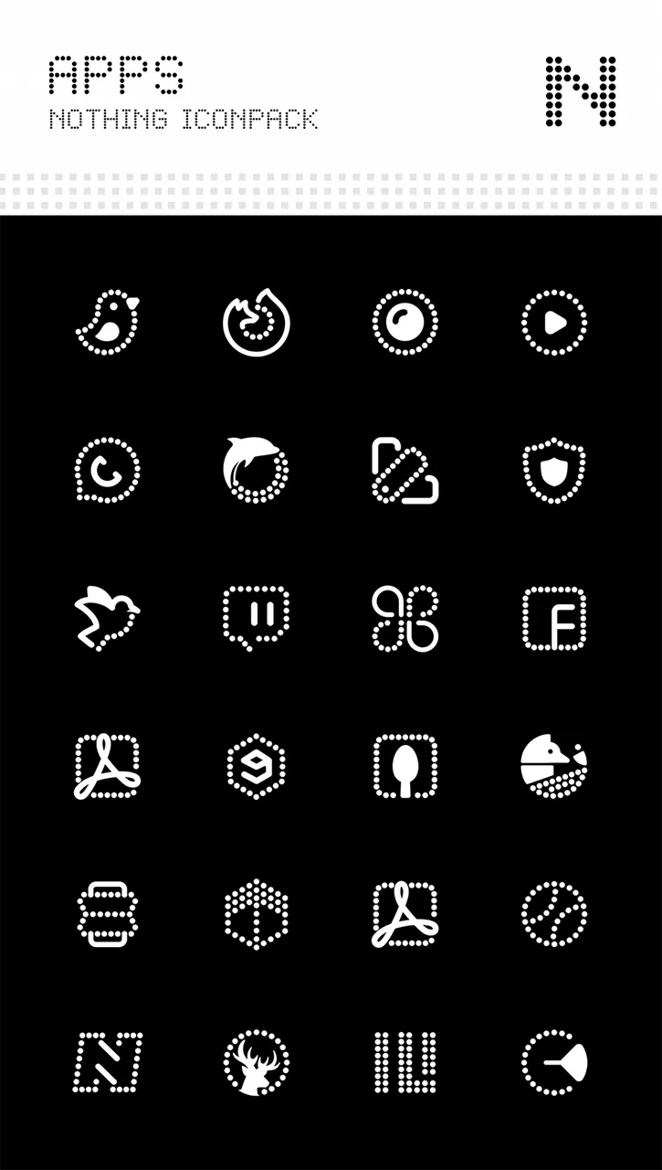Nothing Icon Pack screenshot 5