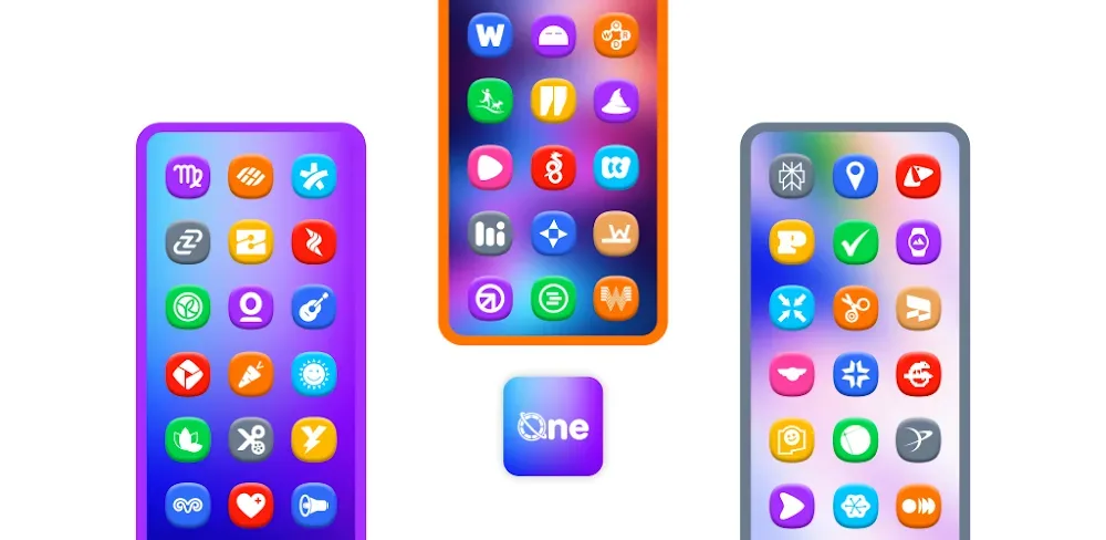 One 3D Color Icon Pack screenshot 1