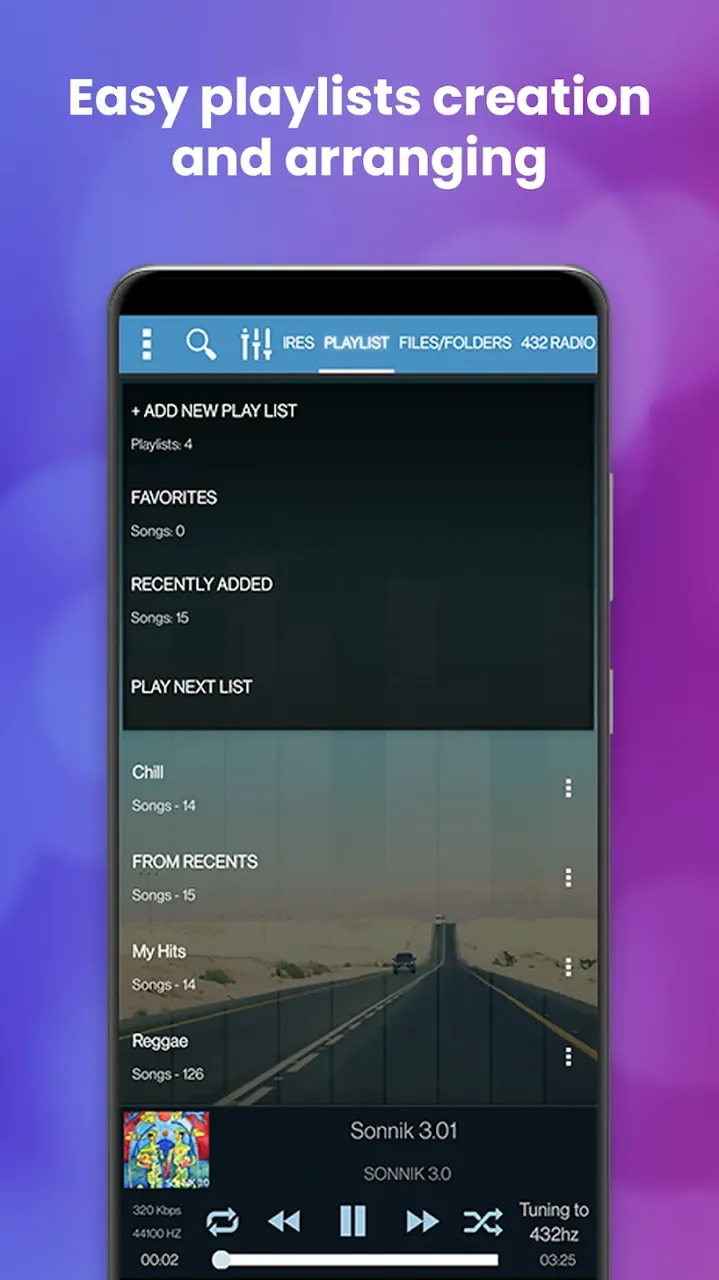 432 Player: 432Hz/528Hz Player screenshot 6