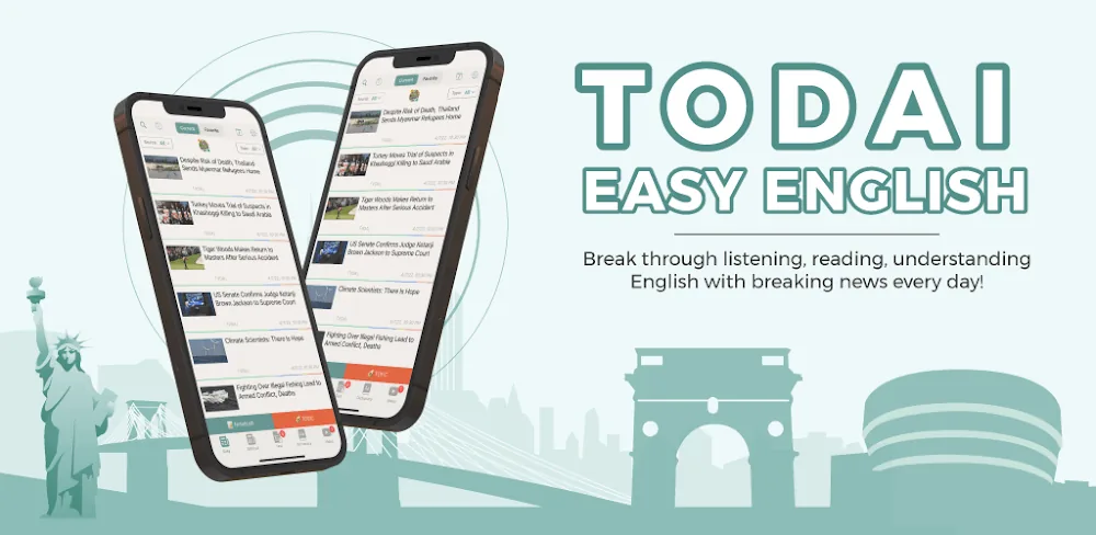 Easy English News screenshot 1