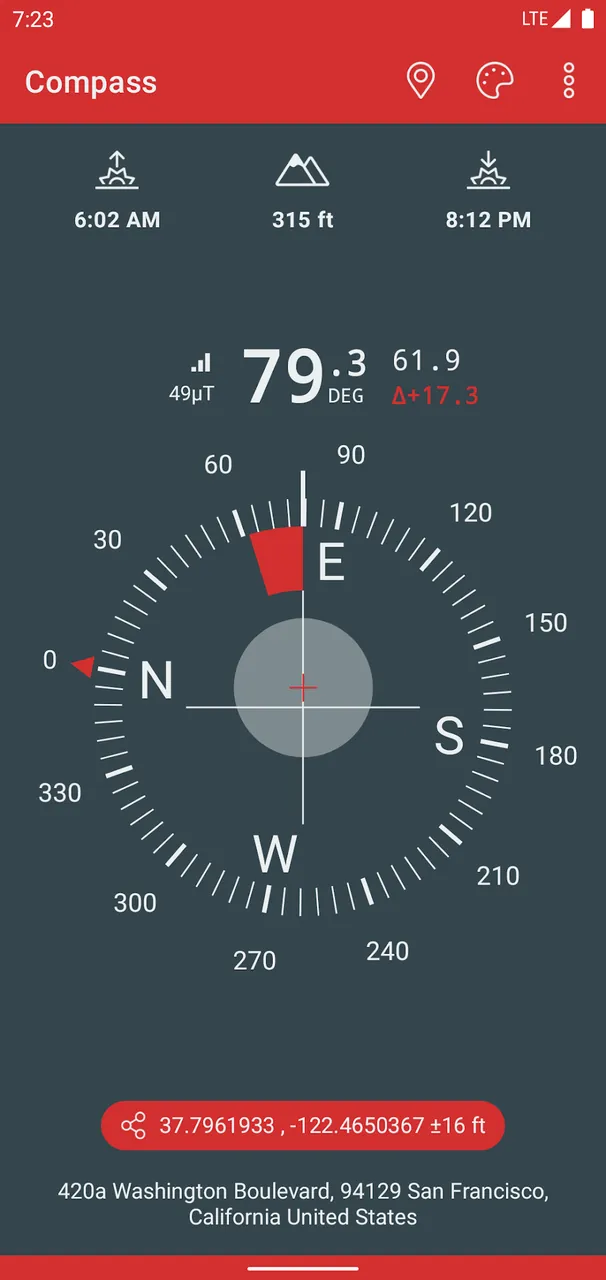 Compass & Altimeter screenshot 4