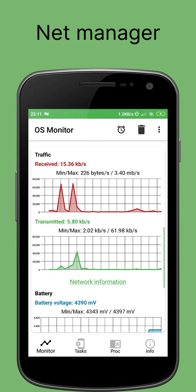 OS Monitor: Tasks Monitor screenshot 6