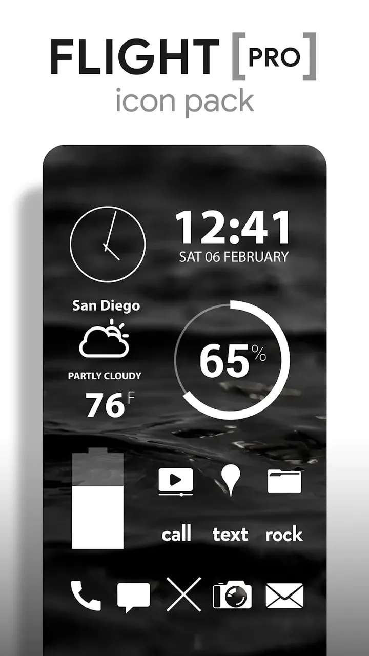 Flight Pro - Icon Pack screenshot 2