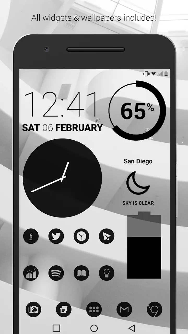 Dark Void Pro - Black Icons preview image 2