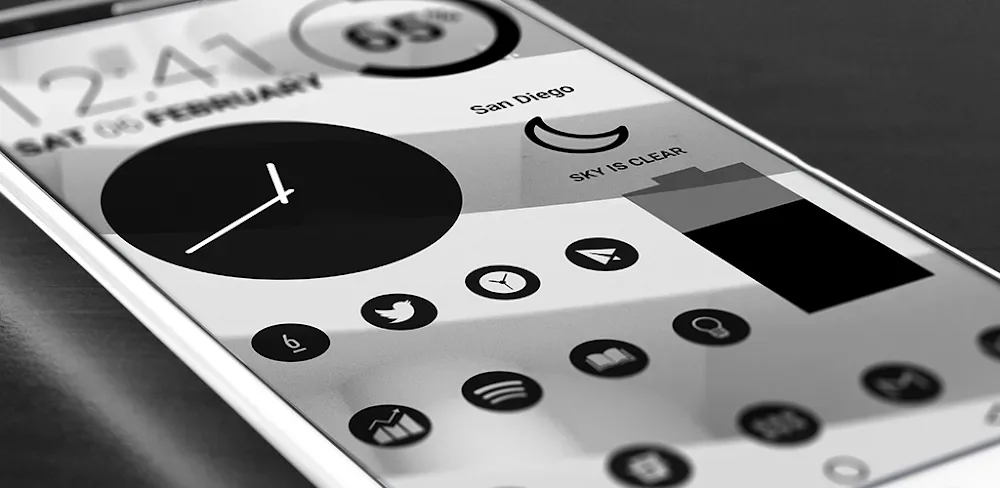 Dark Void Pro - Black Icons preview image 1
