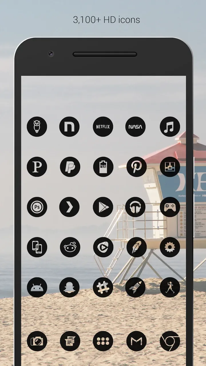 Dark Void Pro - Black Icons preview image 3