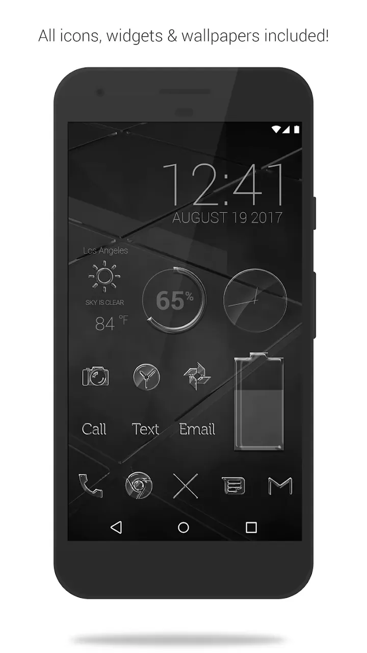 Glass Pack Pro - Clear Icons screenshot 2