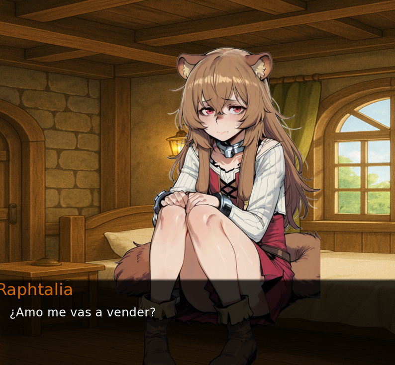 Teaching Raphtalia screenshot 1