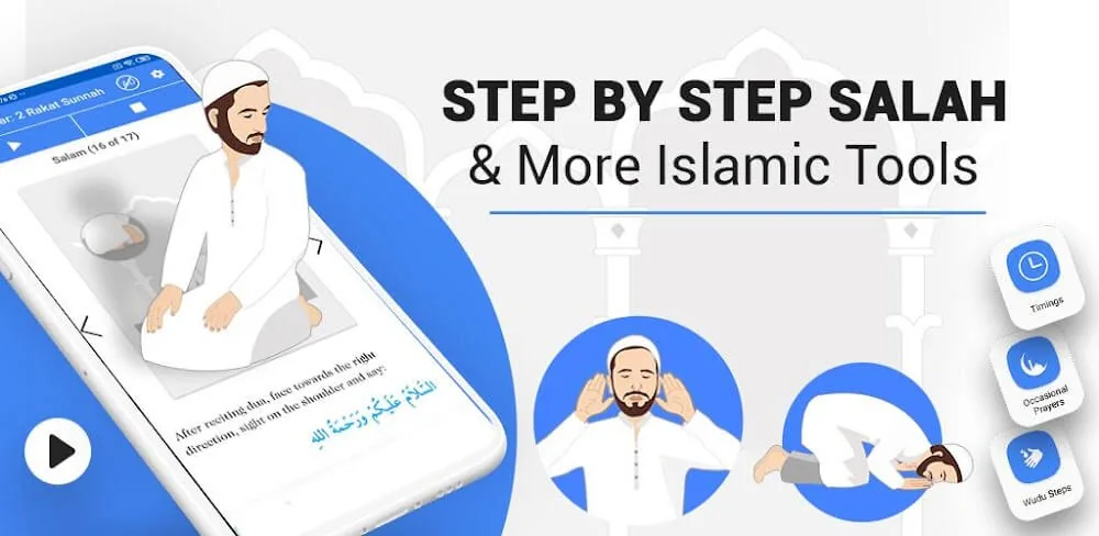 Step By Step Salah screenshot 1