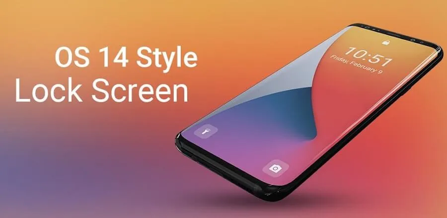 Lock Screen iOS15 screenshot 1