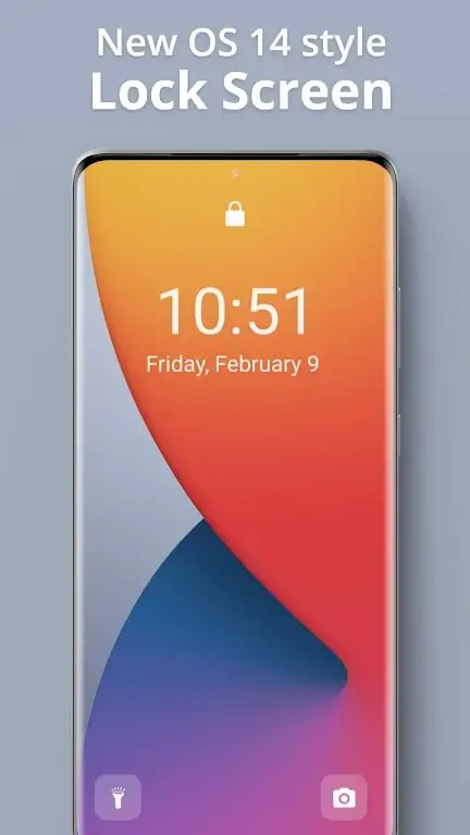 Lock Screen iOS15 screenshot 2