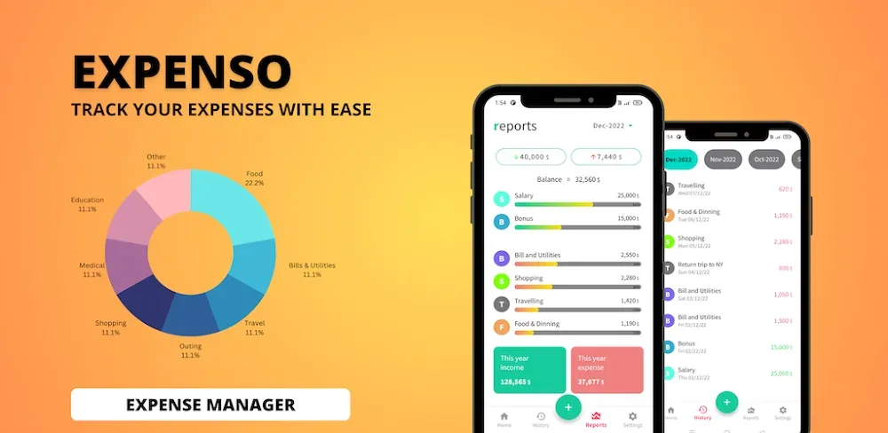 Expenso screenshot 1