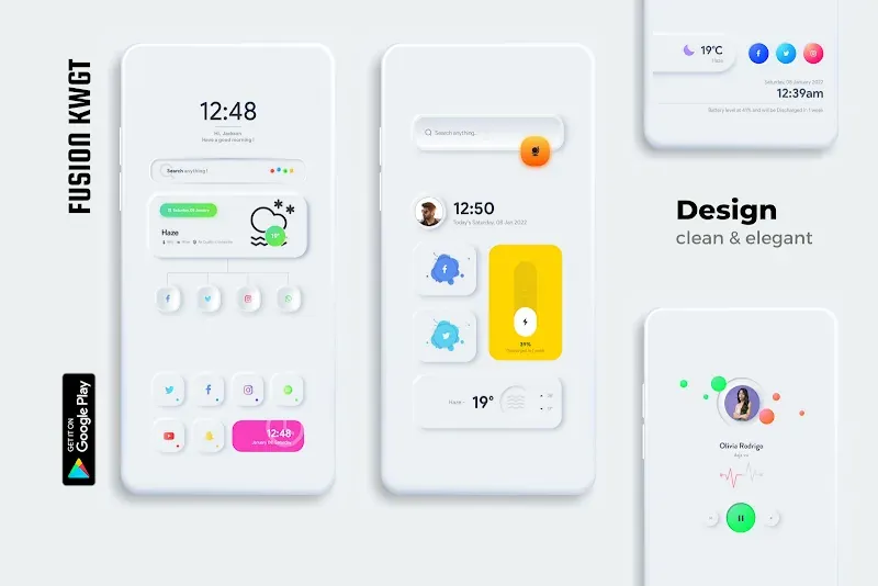 FusiOn for KWGT screenshot 4