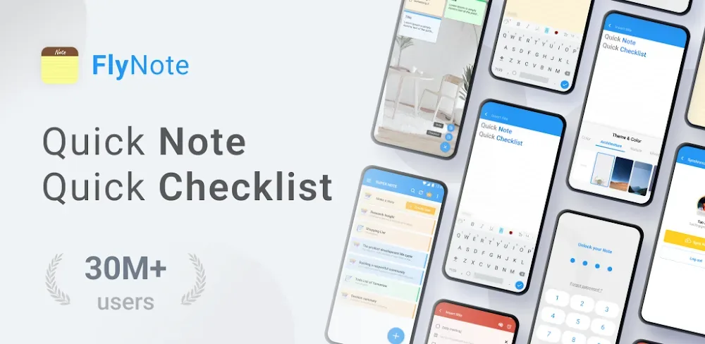 FlyNote screenshot 1