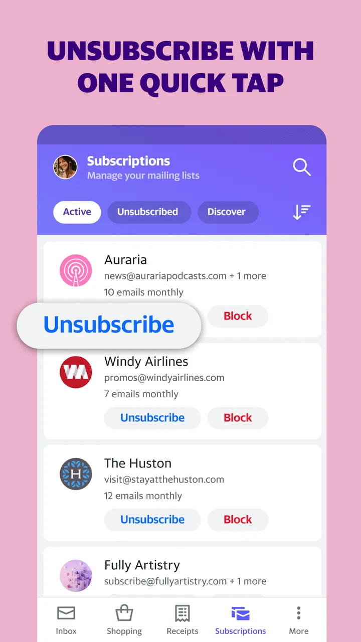 Yahoo Mail screenshot 6
