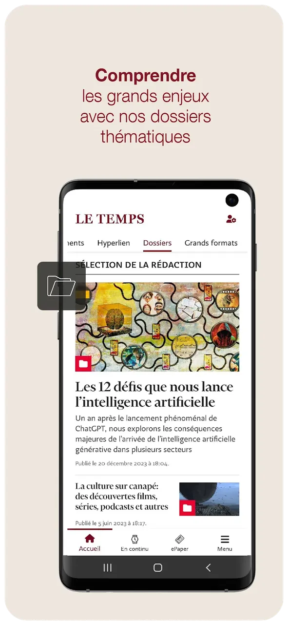 Le Temps screenshot 5