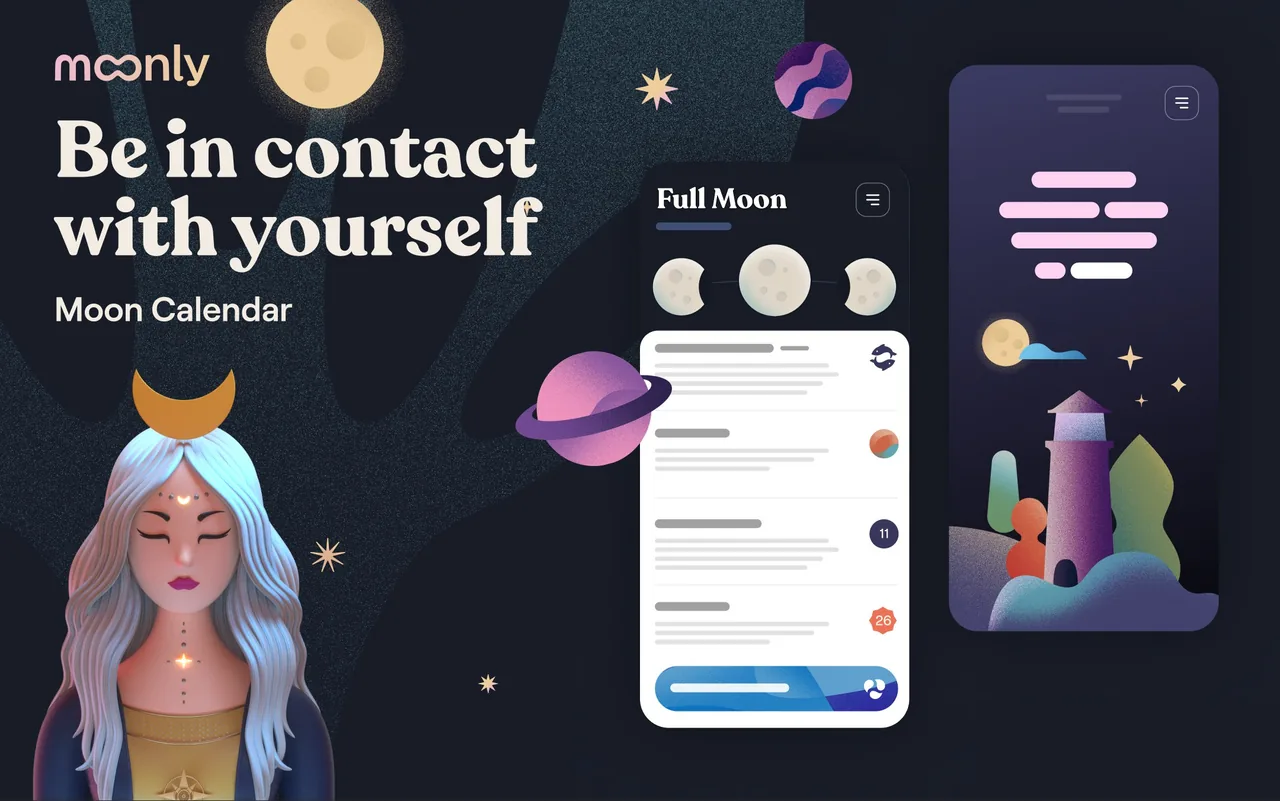 Moonly App screenshot 1