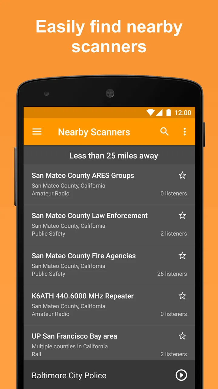 Scanner Radio - Police Scanner screenshot 3