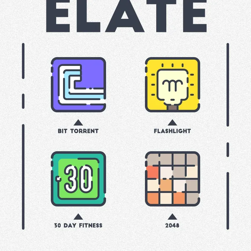 Elate Icon Pack screenshot 2