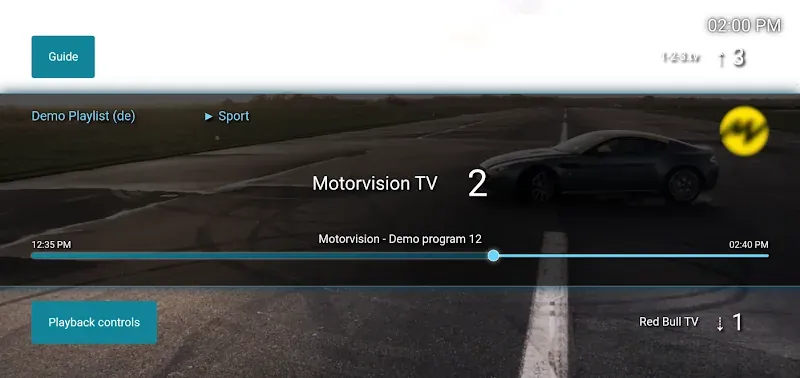 M3U IPTV screenshot 2