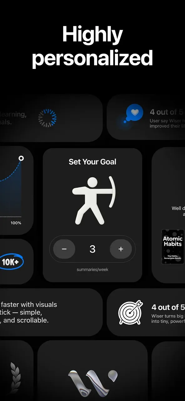Wiser - 15 minutes Audio Books screenshot 4