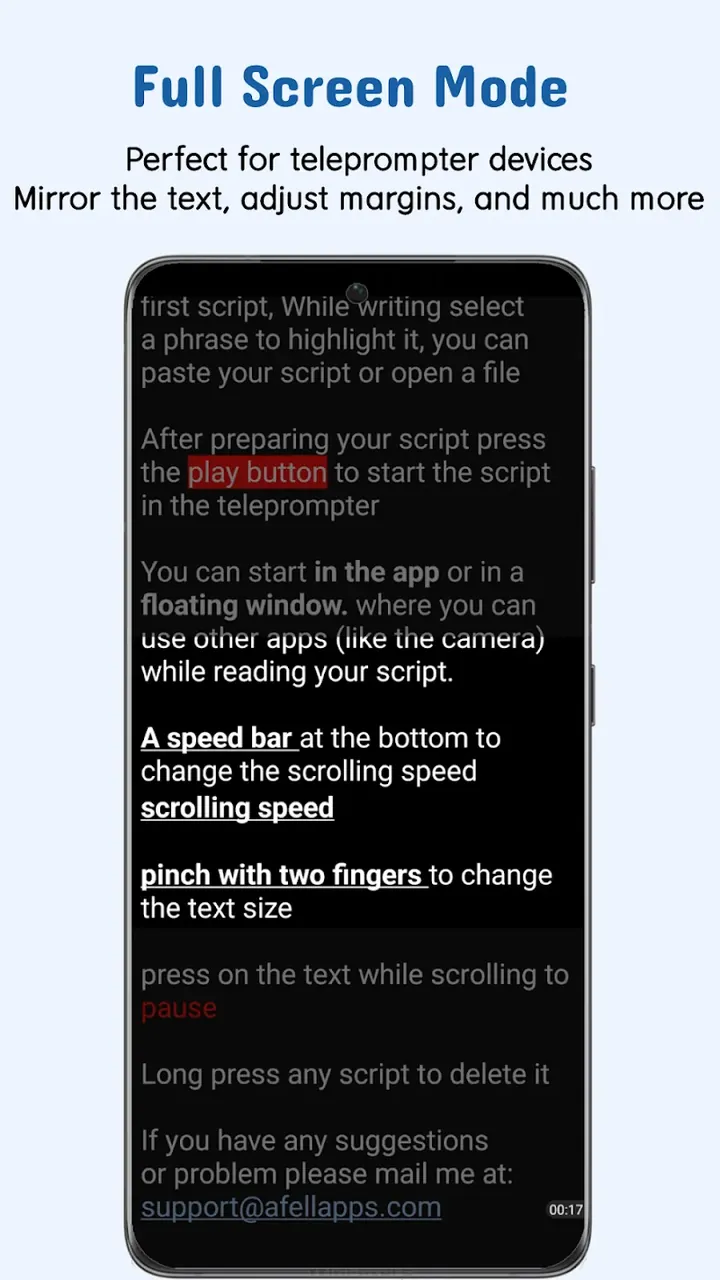 Nano Teleprompter screenshot 3
