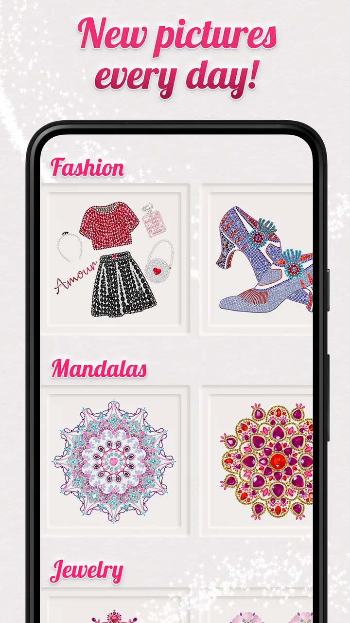 Dazzly Diamond Art by Number screenshot 3