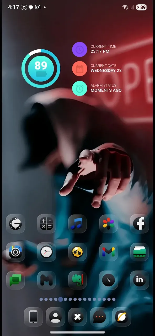 Darko Glass Icon Pack screenshot 3