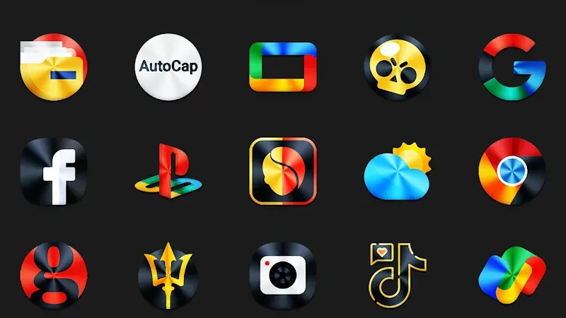 Darko Metal Icon Pack screenshot 2