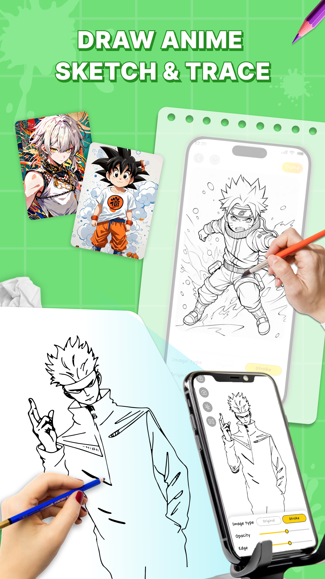 Draw Anime: AR Sketch App screenshot 2