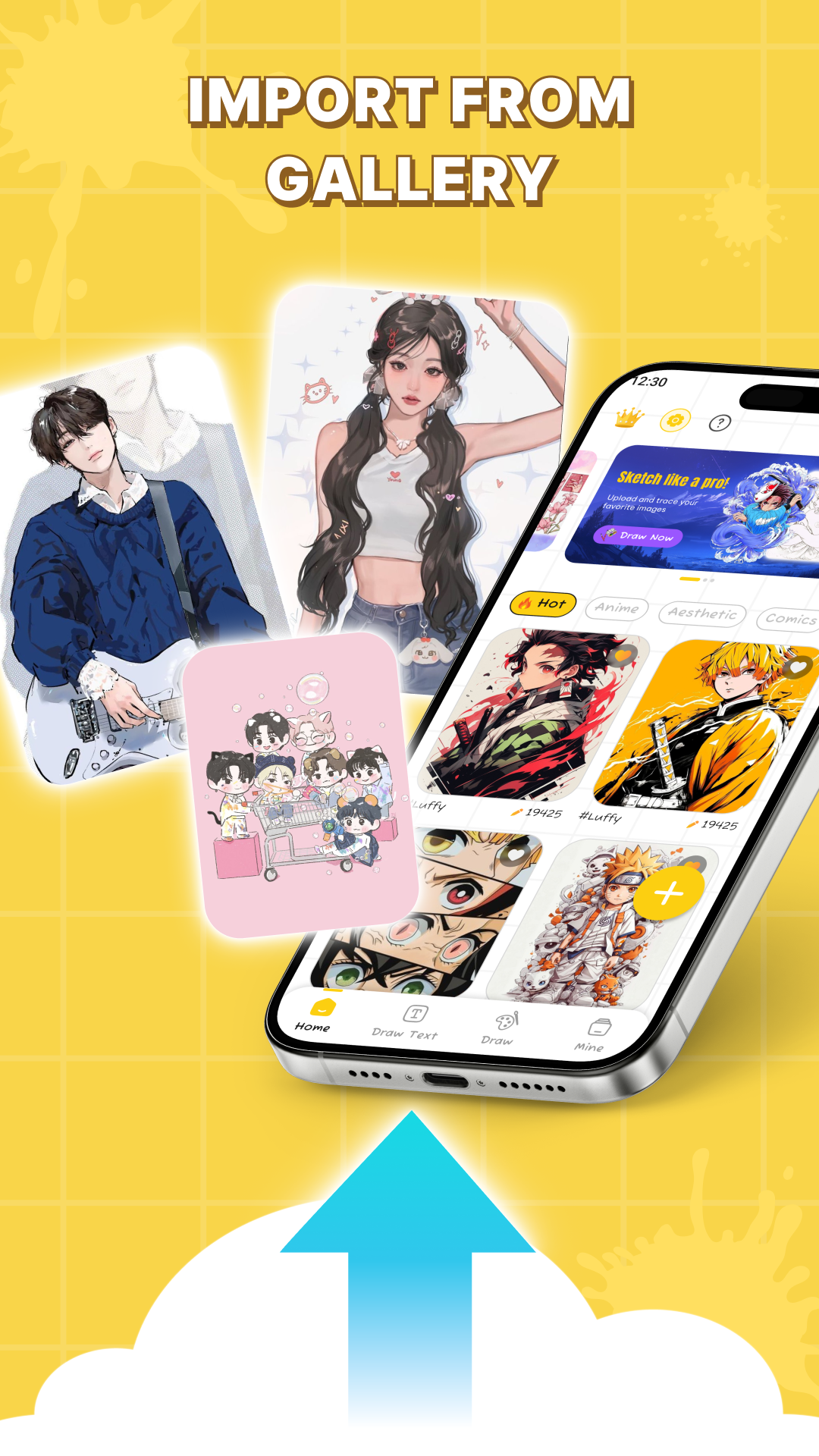 Draw Anime: AR Sketch App screenshot 5