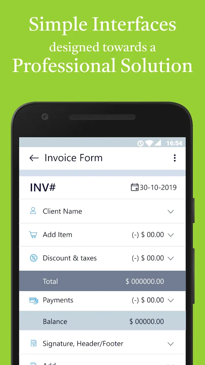 Simple Invoice Manager screenshot 4