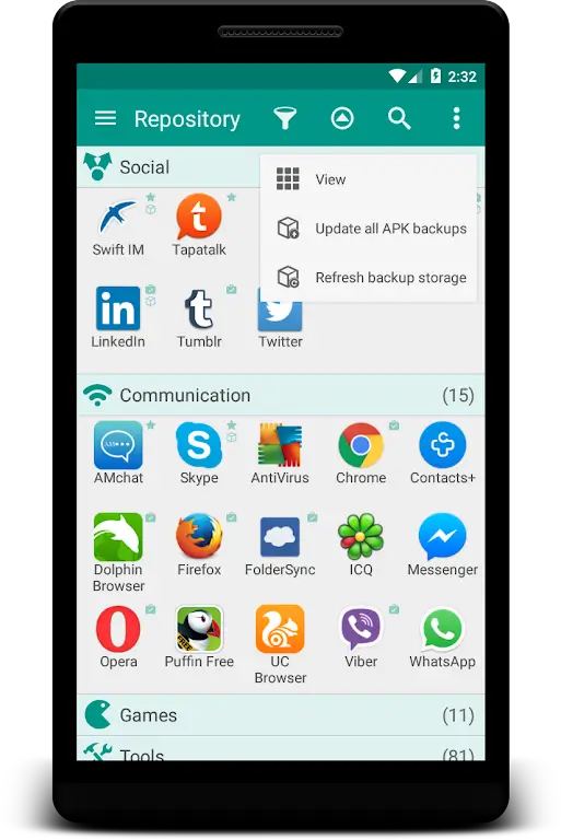 Glextor App Folder Organizer screenshot 5