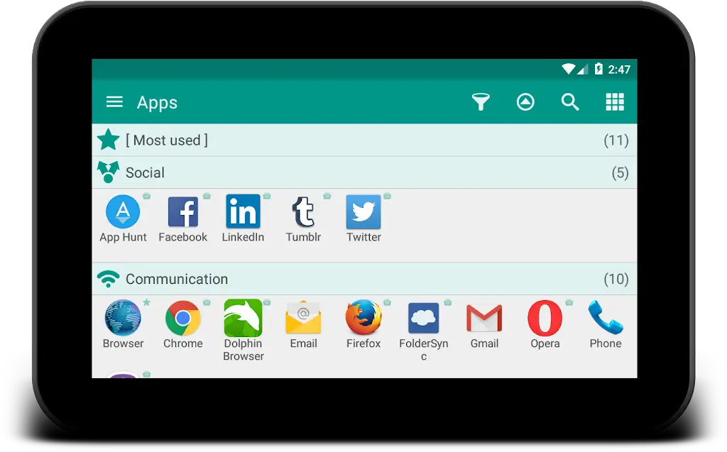 Glextor App Folder Organizer screenshot 7