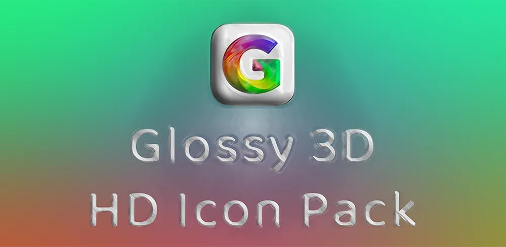 Glossy 3D - Icon Pack screenshot 1
