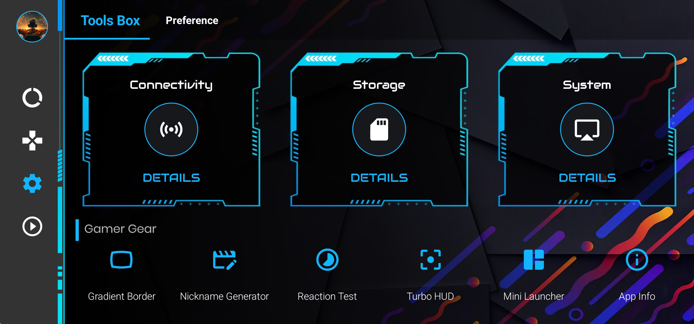 TurboSpace Game Launcher screenshot 2