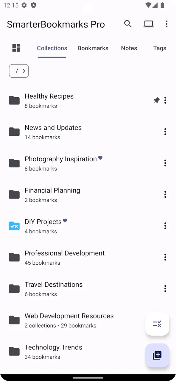 Smarter Bookmarks screenshot 4
