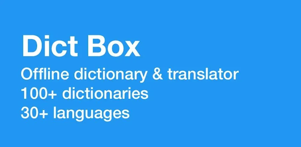 Dict Box: Universal Dictionary screenshot 1