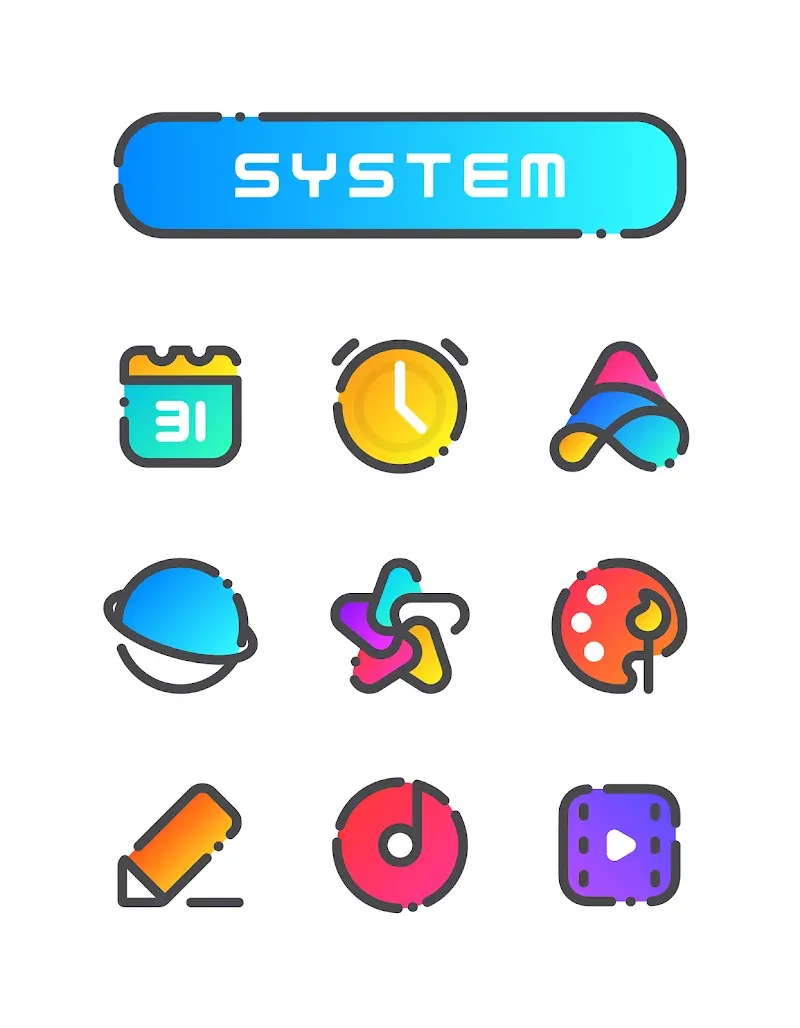 GRADION Icon Pack screenshot 3