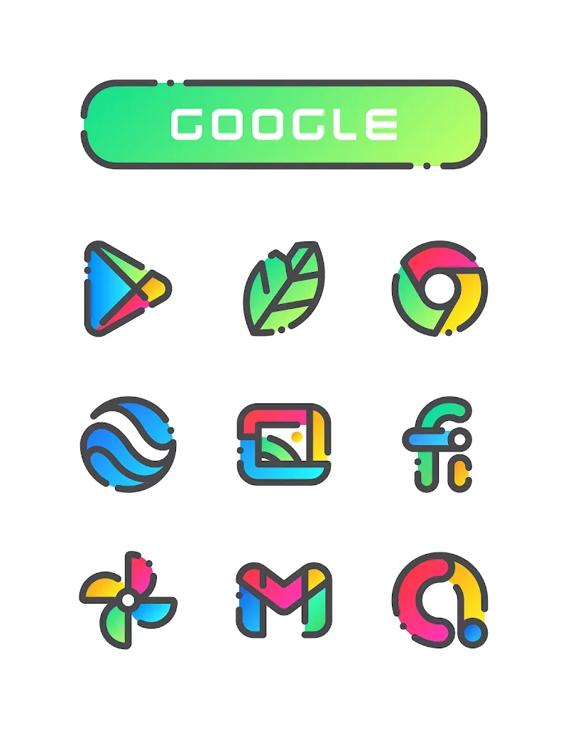 GRADION Icon Pack screenshot 2