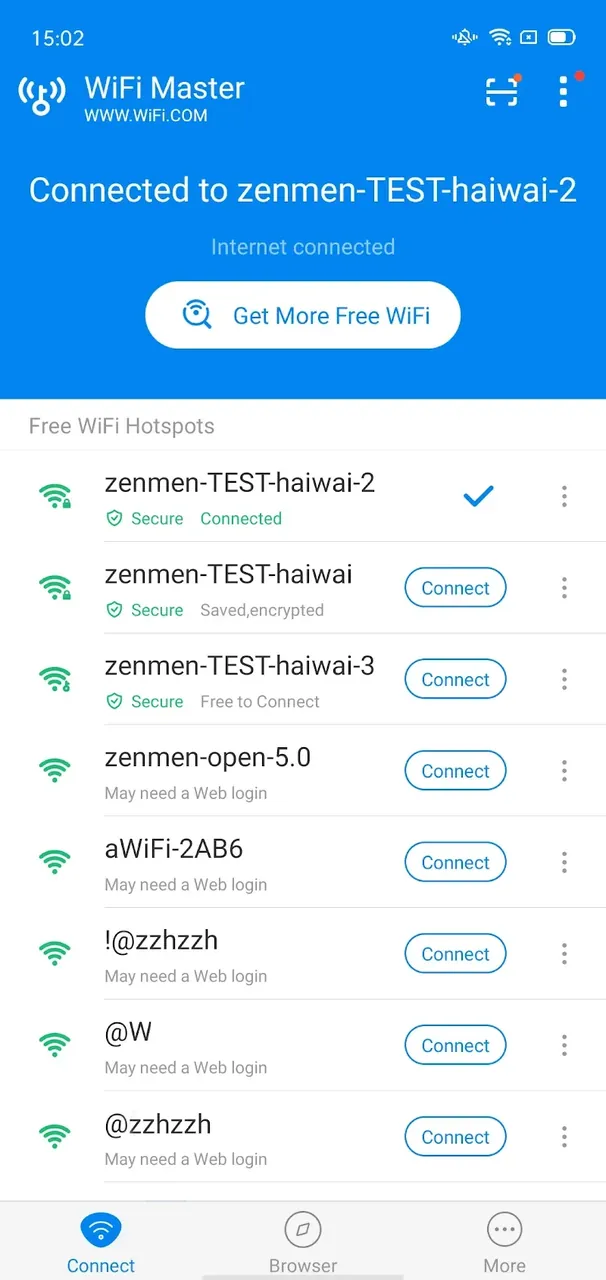 WiFi Master screenshot 2