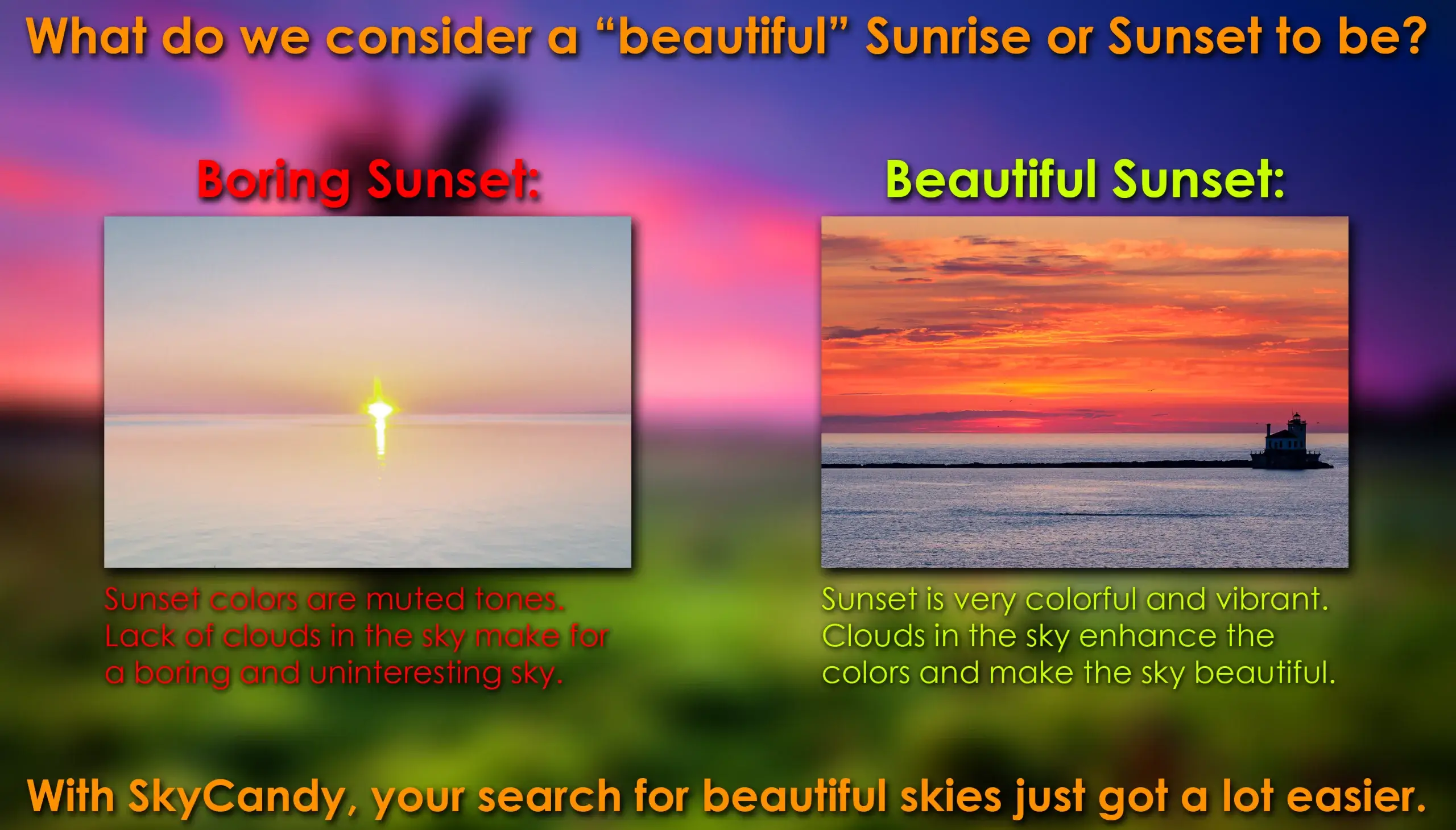 SkyCandy - Sunset Forecast App screenshot 1