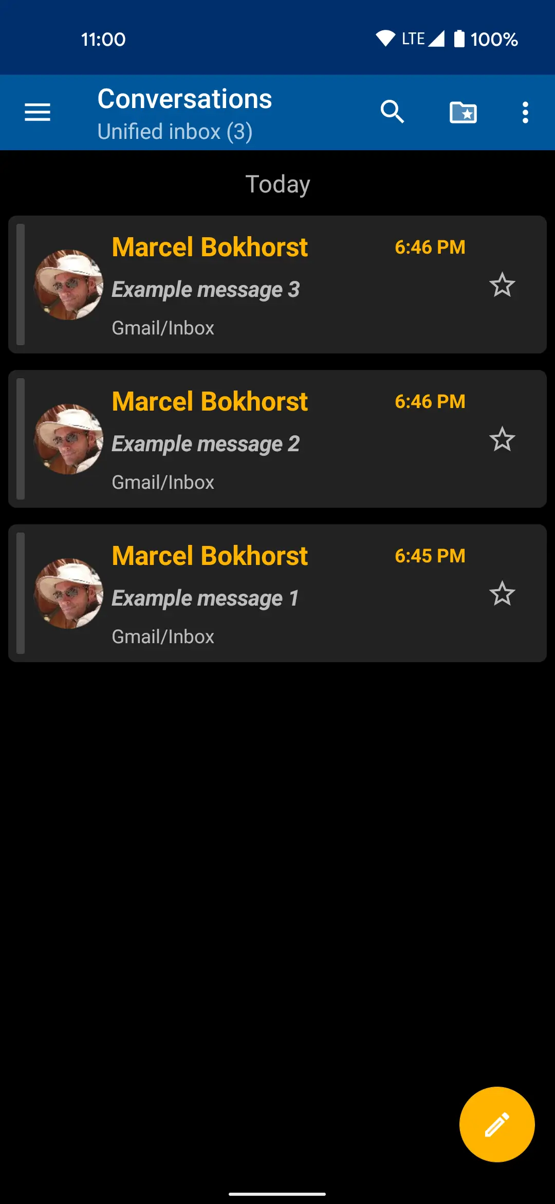 FairEmail, privacy aware email screenshot 5