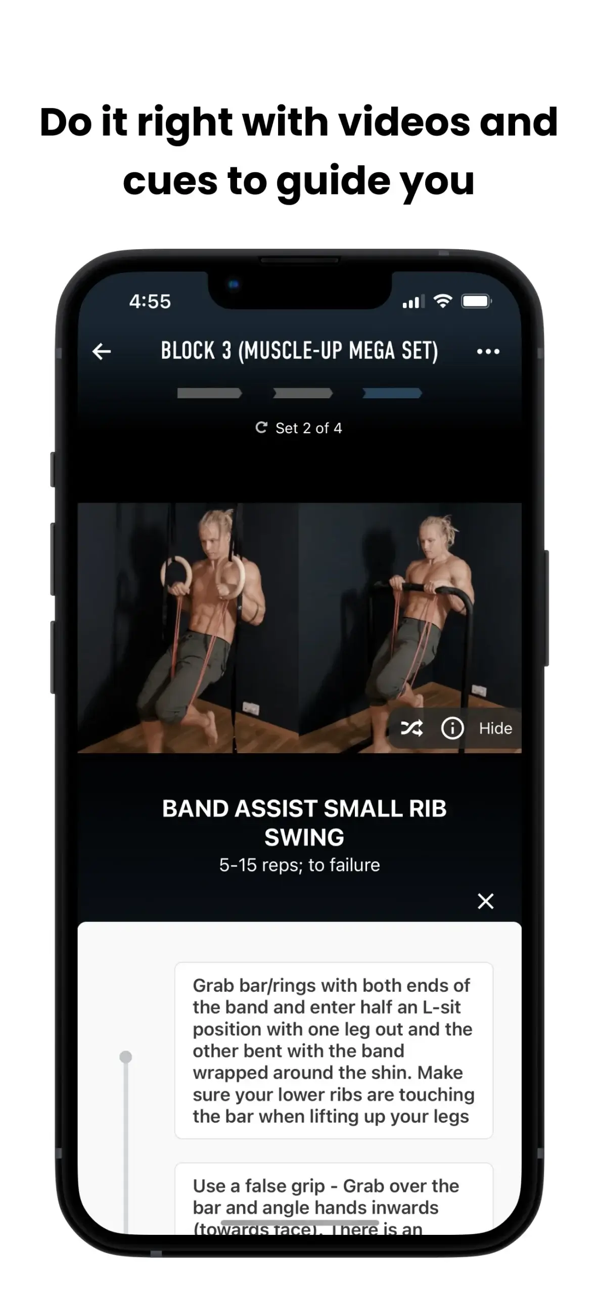 Trybe - Workout Programs & Log screenshot 1