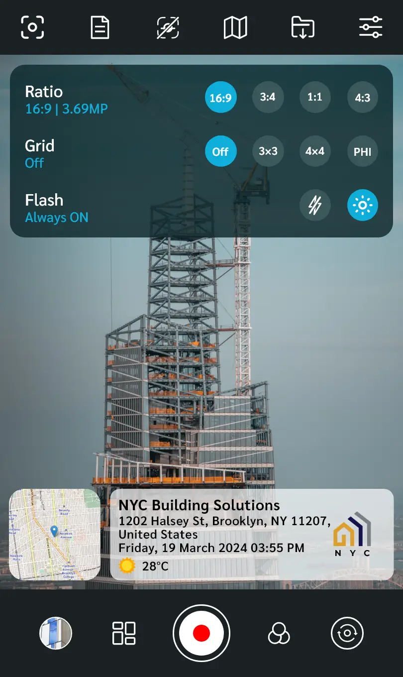 GPS Map Video Camera screenshot 4