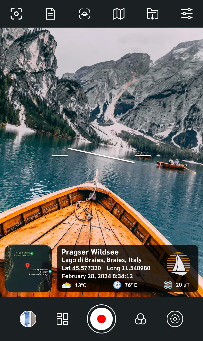 GPS Map Video Camera screenshot 1