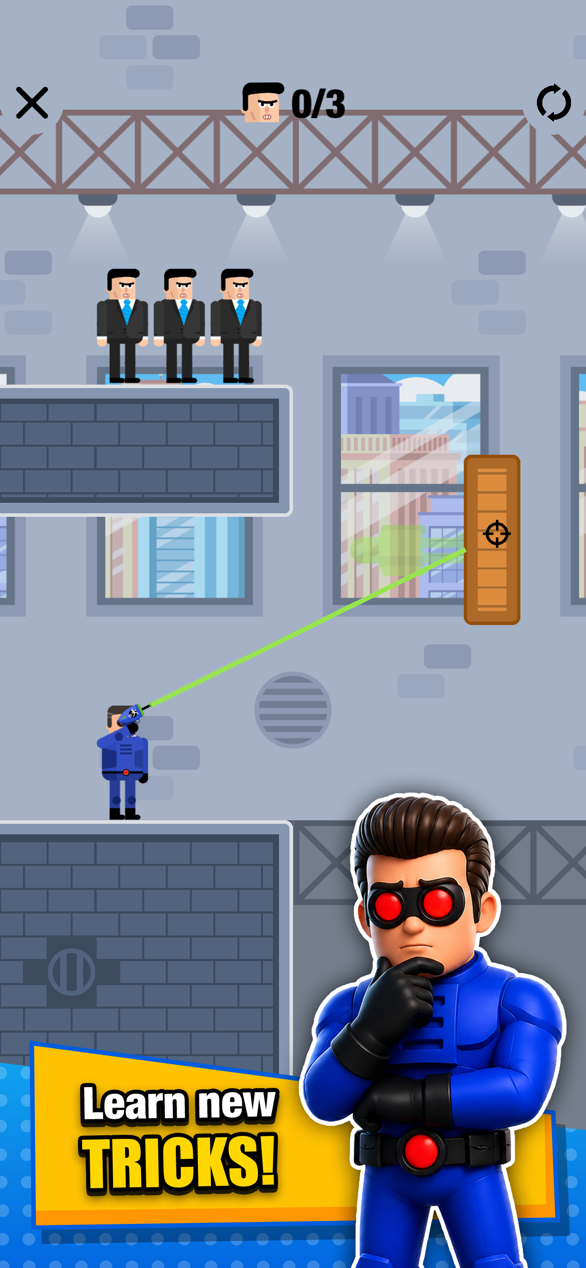 Mr Bullet 2 - Guns & Portals screenshot 4