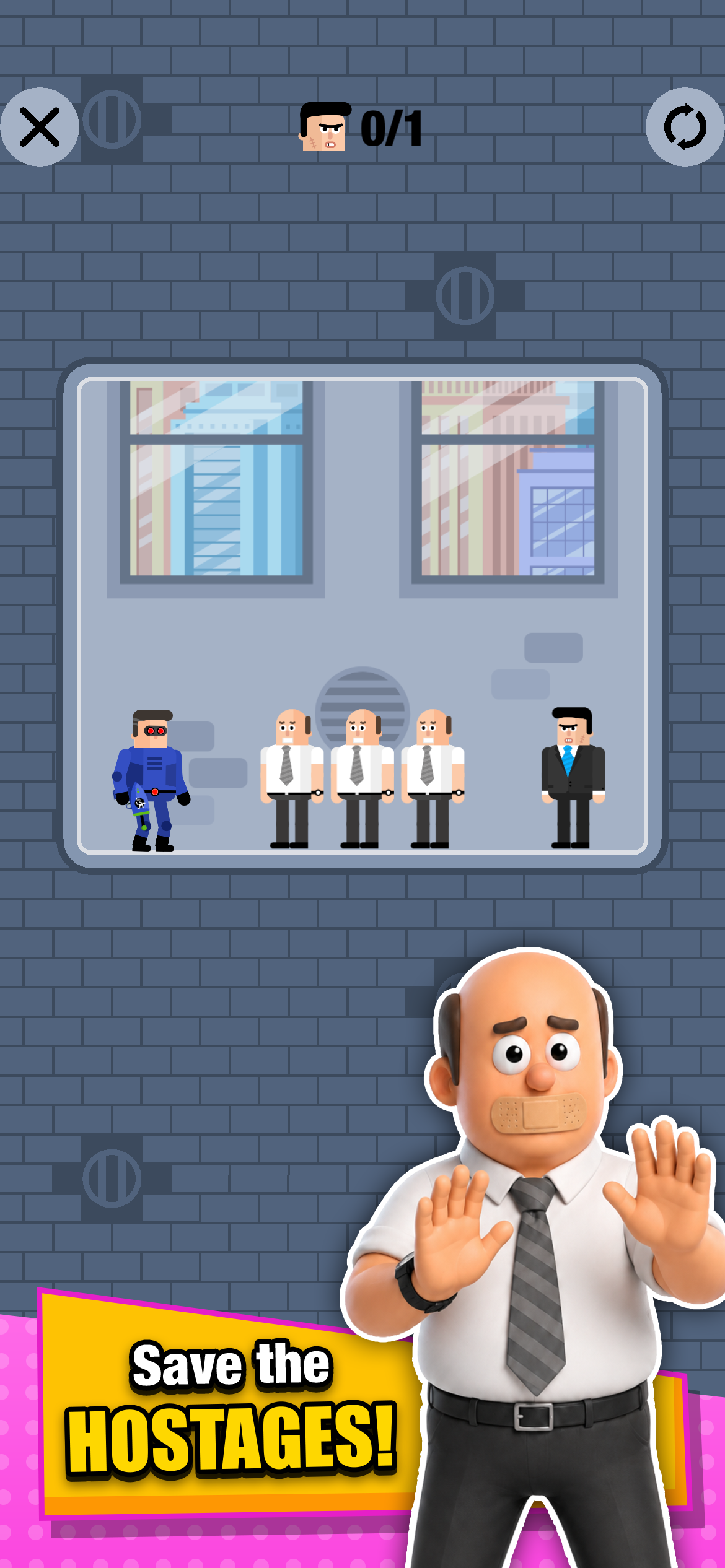 Mr Bullet 2 - Guns & Portals screenshot 3